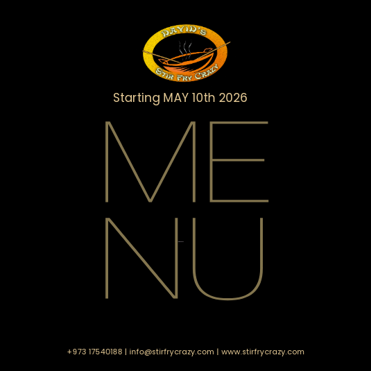  A LA CARTE MENU 10 MAY 2026 Image